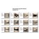 Bra Wl7 WH+BK 6W IP54 White/Black 22.7x16x5.6 cm