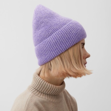 Women's hat minku, purple color, rr 56-58-1