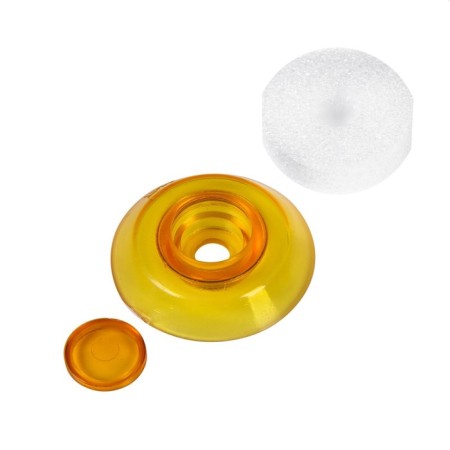Polycarbonate thermo-shayba, d = 38 mm, UV protection, orange, set 25 pcs.-6
