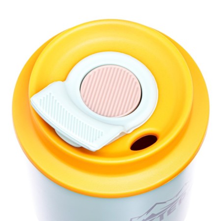 Thermal circle, 360 ml, the journey "Master K", saves heat 6 hours, yellow-2