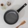 Flot Dilan "Marbl", d = 22 cm, glass cover, removable handle, anti -stick coating