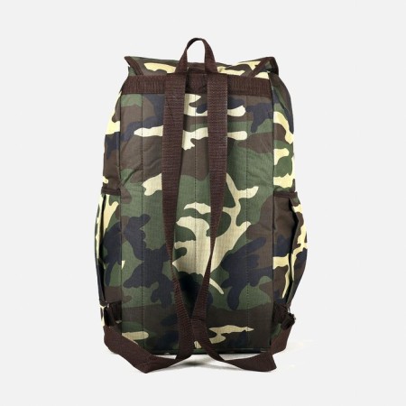 Tourist backpack, 55 l, cord department, 4 outer pockets, ZFTS, Khaki color-1