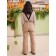 Pants for girls, height 170 cm, sandy color