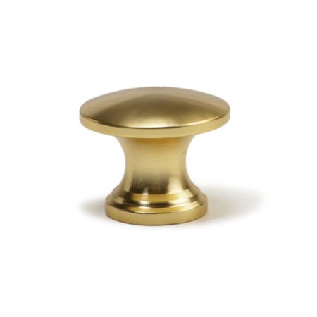 Handle button Cappio RK148, D = 24 mm, satin gold color