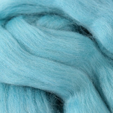 Fasting wool 100% half -toned wool 50 g (145 ice mint)-2