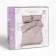Bedden linen Ethel Duet Silver Cloud 143x215-2pcs, 215x240, 50x70+3-2 pcs, Maco-Satin, 114g/m2