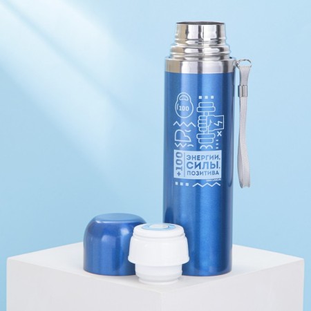 Thermos "+100", 500 ml, heat conservation 4-8 hours-1