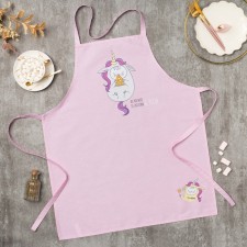 Apron Ethel Caticorn 70x60 cm, 100% cotton, sarzha 190 g/m2