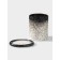 Set for the bathroom, 2 items: a glass 10 cm, soap dish 10 cm, ceramics, Iran