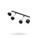 Bonding set 4 Pecado BDSM fixation points, genuine leather, black color