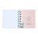 Notebook Gift Book on the crest 80l, line, color block, PVC cover 3D Bear (10x10.5cm) 10539