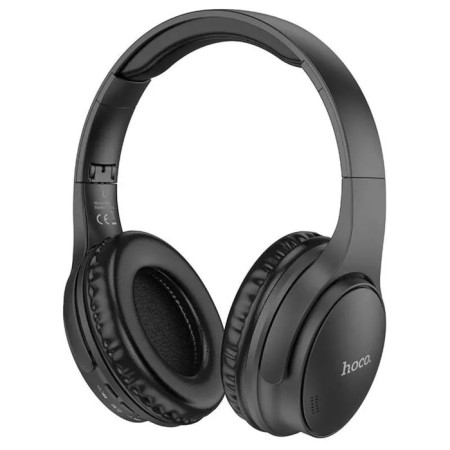 Hoco W40 headphones, wireless, full -size, Bluetooth 5.0, 200 mAh, black