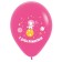 Latex ball 12 "" From DR! Animal cosmonauts ", pastel, assorted, 1-sided, set 25 pcs., Mix