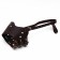 Muzzle of pressed leather adjustable, No. 5, DN 9.3 cm, ohm 32-40 cm, brown