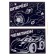 Engraving "Champion", full -color base, set 2 pcs., 10x15 cm