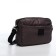 Cross-Bodi Bag on a zipper, brown color