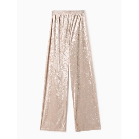 Home pants KAFTAN VELVET 44-46, beige-11