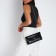 Bag-clate on the magnet, black color