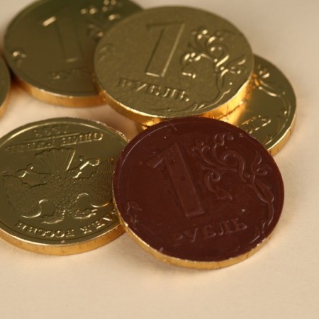 Chocolate coins in the envelope "Nothing but money", 42 g.-1