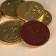 Chocolate coins in the envelope "Nothing but money", 42 g.