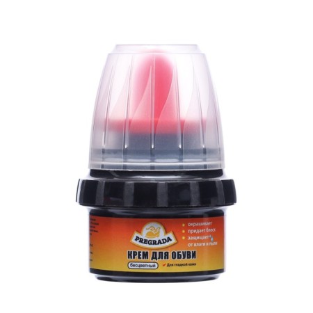 PREGRADA shoe cream with a sponge, colorless, 50 ml-2
