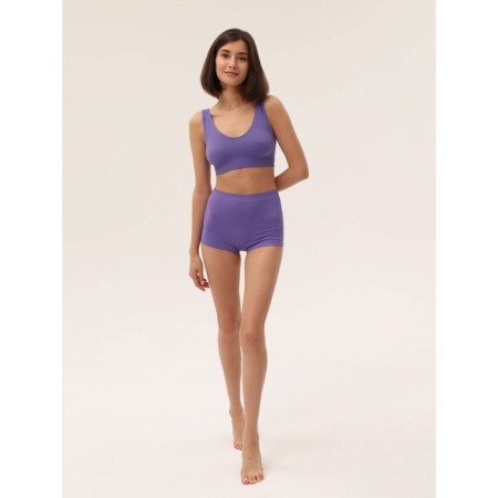 Women's shorts in Mirey Shorts Rubber, size 46-48, color grapes-1