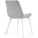 SHELS on a metal frame Chelsea Metal/velor, white/gray 50x60x80 cm