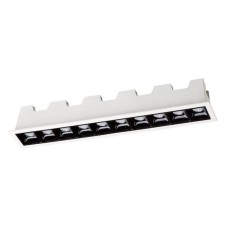 Встраиваемый светильник 10x2Вт LED 220V белый Н61 Ø272x40мм