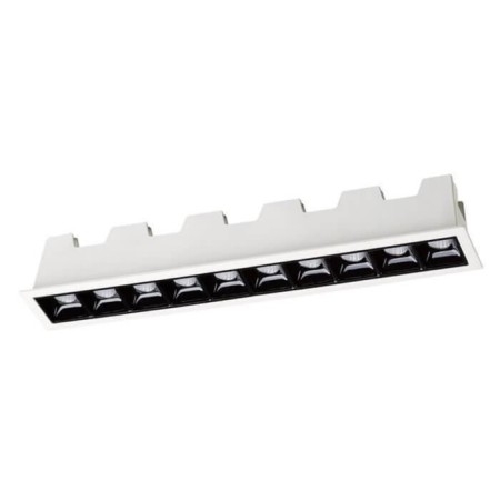 Built -in lamp 10x2W LED 220V white H61 Ø272x40mm