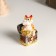 Polystone souvenir "Golden Dragon in a chest with coins" 3.6x3x5.3 cm