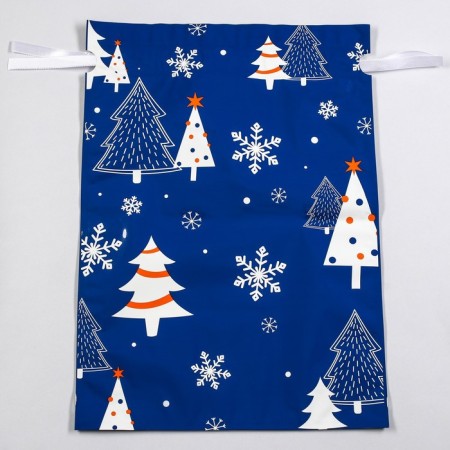 Gift package with ties, "Winter Forest", 29x43 cm-1