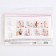 Toy -baby "Bunny Tata", sewing set, 21 × 14.4 × 0.8 cm