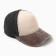 Male cap minaku, black color, size 56-58