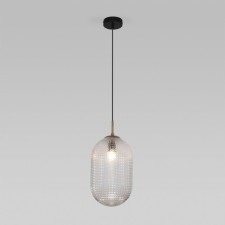 Светильник подвесной Eurosvet Gem 50261/1, E27, 1х60Вт, 200х200 мм, цвет чёрный