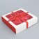Box for 9 sweets with cells "New Year's gift" 14.5 x 14.5 x 3.5 cm, New Year