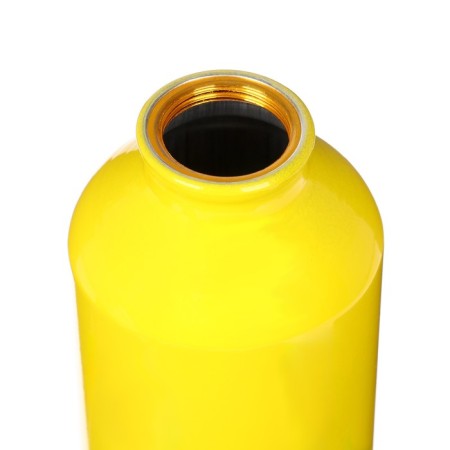 Water bottle, 500 ml, aluminum case, plastic, yellow-3