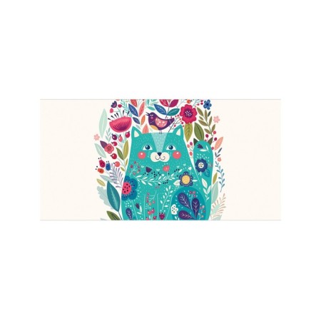 Basket for storing things "Happy cat", size 35x50 cm-1