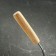 Black "Classic", 28 cm, wooden handle