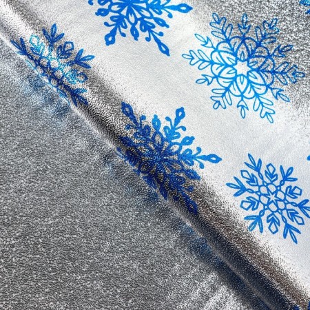 Flogi packaging film "Snowflakes", 70 x 50 cm, New Year-2