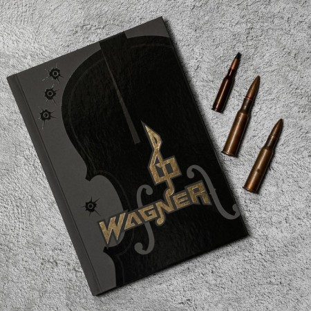 Diary "Wagner" cover 7BC SOFT-Tach, A5, 80 sheets.-3