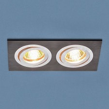 Светильник 1051/2, IP20, 35 Вт, G5.3, d=75 мм, цвет чёрный