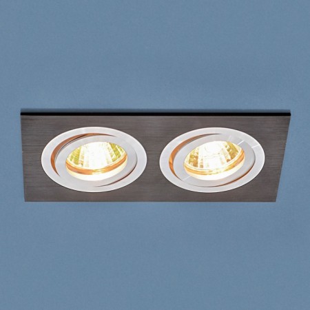 Lamp 1051/2, IP20, 35 W, G5.3, D = 75 mm, black color