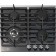 Hon surface MBS PG-615BL, gas, 4 burners, mechanical. control, glass, black