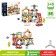 Constructor "Country House", 2 assembly options, 148 parts