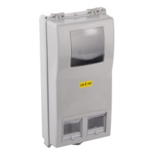 The housing plastic hinged era Schurn-P 3/8 (KDE-Z) (485x240x140) IP54 Gray
