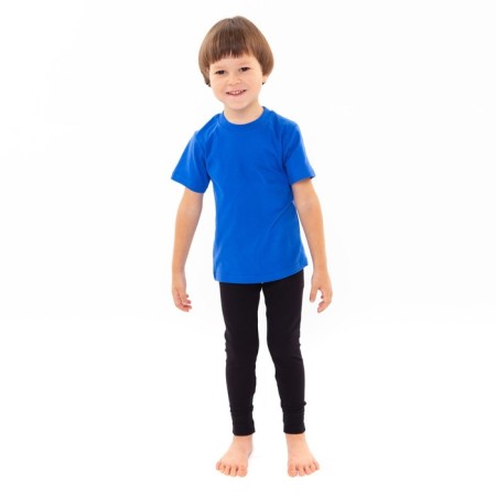 Calsons for a boy (thermo), black color, height 140 cm (38)