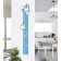 Stick plastic Interior color Rostomer "Unicorn on Rainbow" 50x70 cm