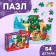 Puzzle "New Year's holiday of snakes", 54 details