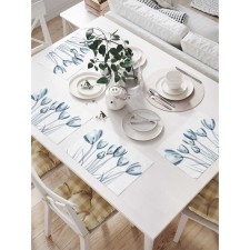 Set of napkins for setting the table 