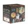 Lamp NBU 06-60-001 U1 Leda 1, E27, IP44, 60 watts, transparent glass, black